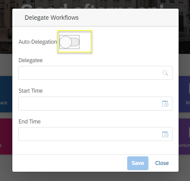 New Home page Delegate workflow screen.png