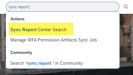 Action search - Sync report.jpg